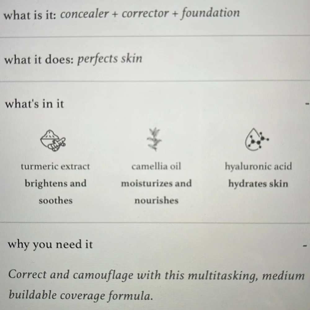 Julep Cushion Complexion Concealer Corrector w Turmeric NIB 210 Cashmere- Medium - Picture 8 of 8